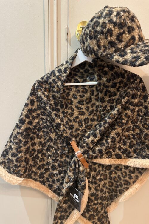 Poncho animal print